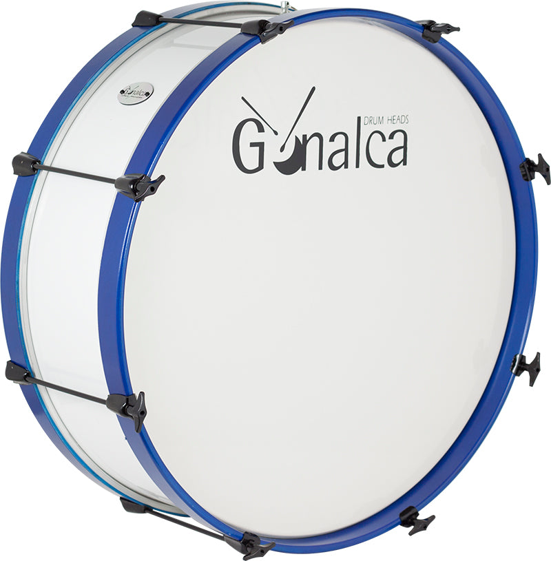 Bombo Charanga Standar Gonalca 40x18 cm Cover Blanco Ref. 04096