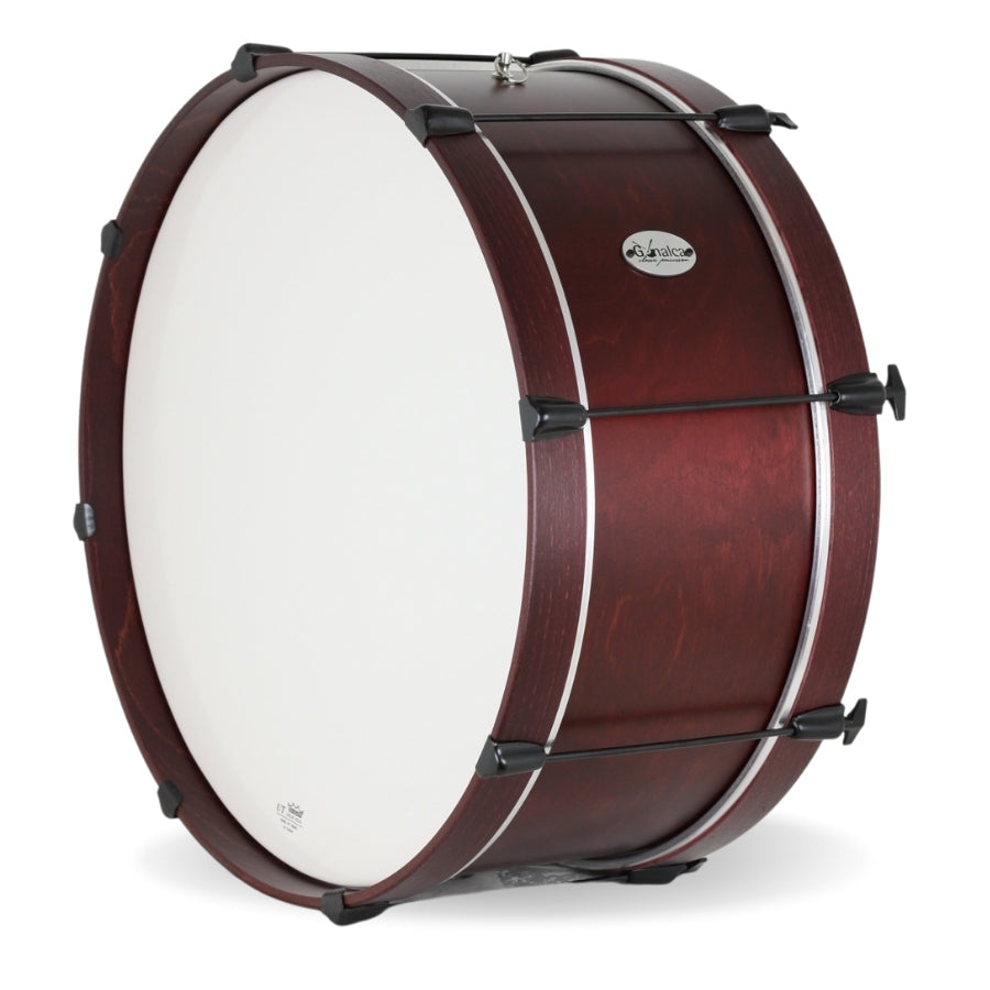 Bombo Charanga Quadura Gonalca 50x18 cm Rojo Pintado Oscuro Ref. 04141