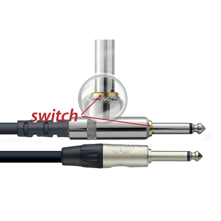 Cable Audio Stagg Jack 3m N-Series NGC3SWR
