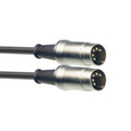 Cable MIDI Stagg 3m conectores metal