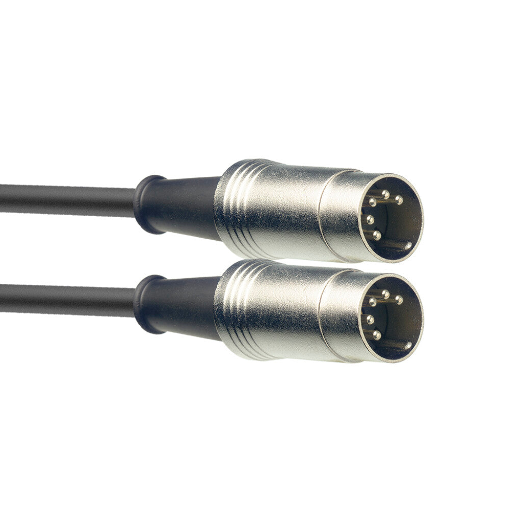Cable MIDI Stagg 3m conectores metal