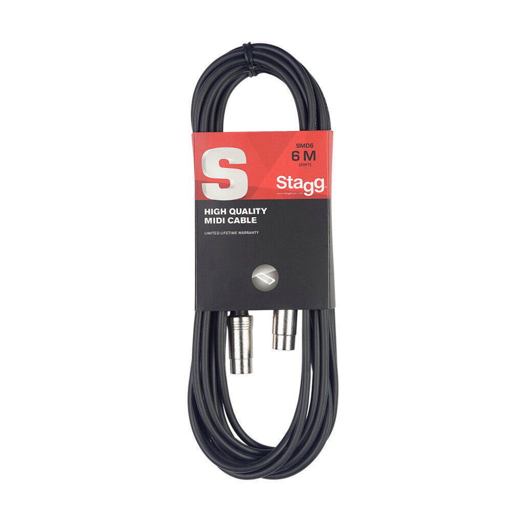Cable MIDI Stagg 3m - vista 2