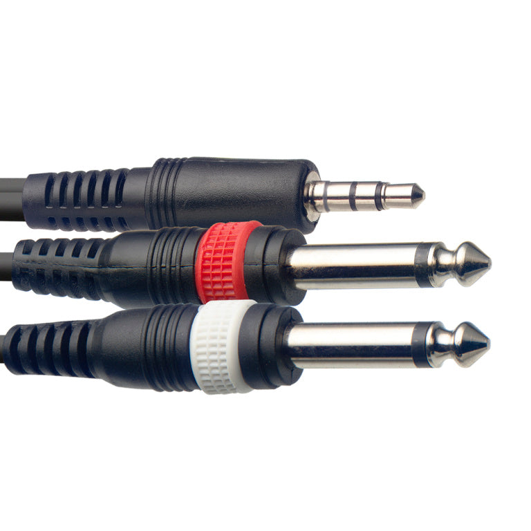 Cable Microfono Stagg Mini Jack 3m S-Series SYC3/MPSB2P E
