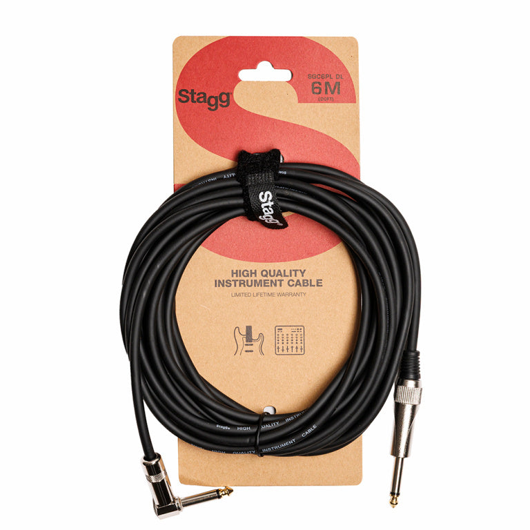 Cable Audio Stagg Jack 6m S-Series SGC6PL DL