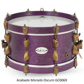 Redoblante Magest Quadura Gonalca 35x18 Morado/oscuro Ref. 04725