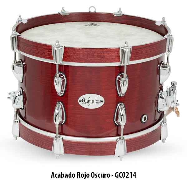 Redoblante Magest Quadura Gonalca 35x20 cm Rojo Pintado Oscuro Ref. 04727