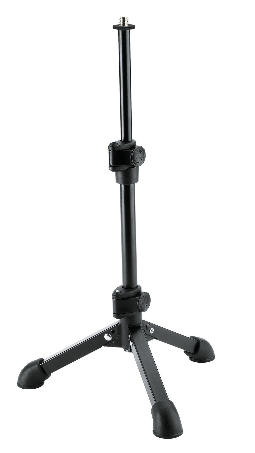 Pie_Microfono_de_Sobremesa_K&M_Telescopico_Negro_23150_01