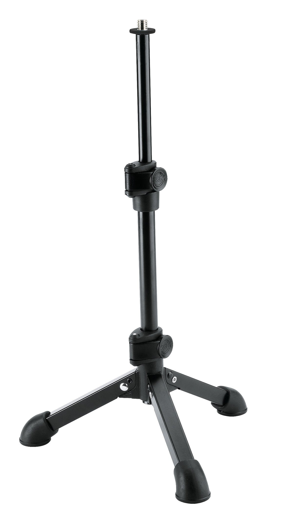 Pie_Microfono_de_Sobremesa_K&M_Telescopico_Negro_23150_01