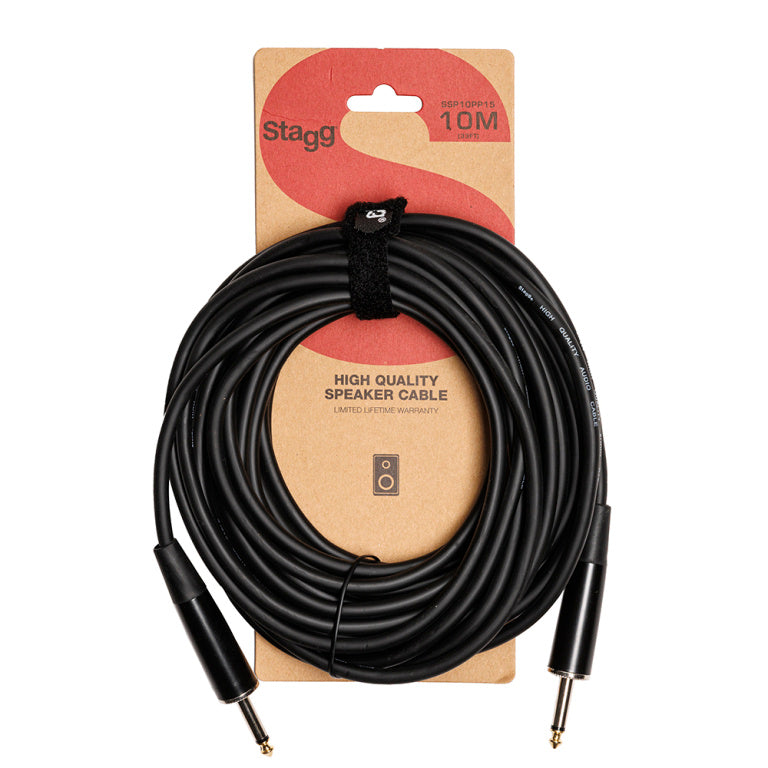Cable Instrumento Stagg Jack 10m S-Series SSP10PP15