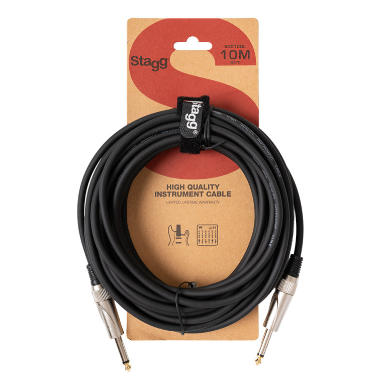 Cable Audio Stagg Jack 10m S-Series SGC10DL