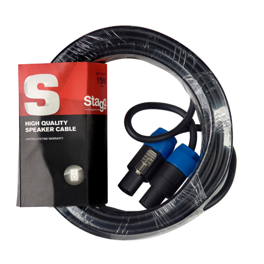 Cable Speakon Stagg 15m - vista 7