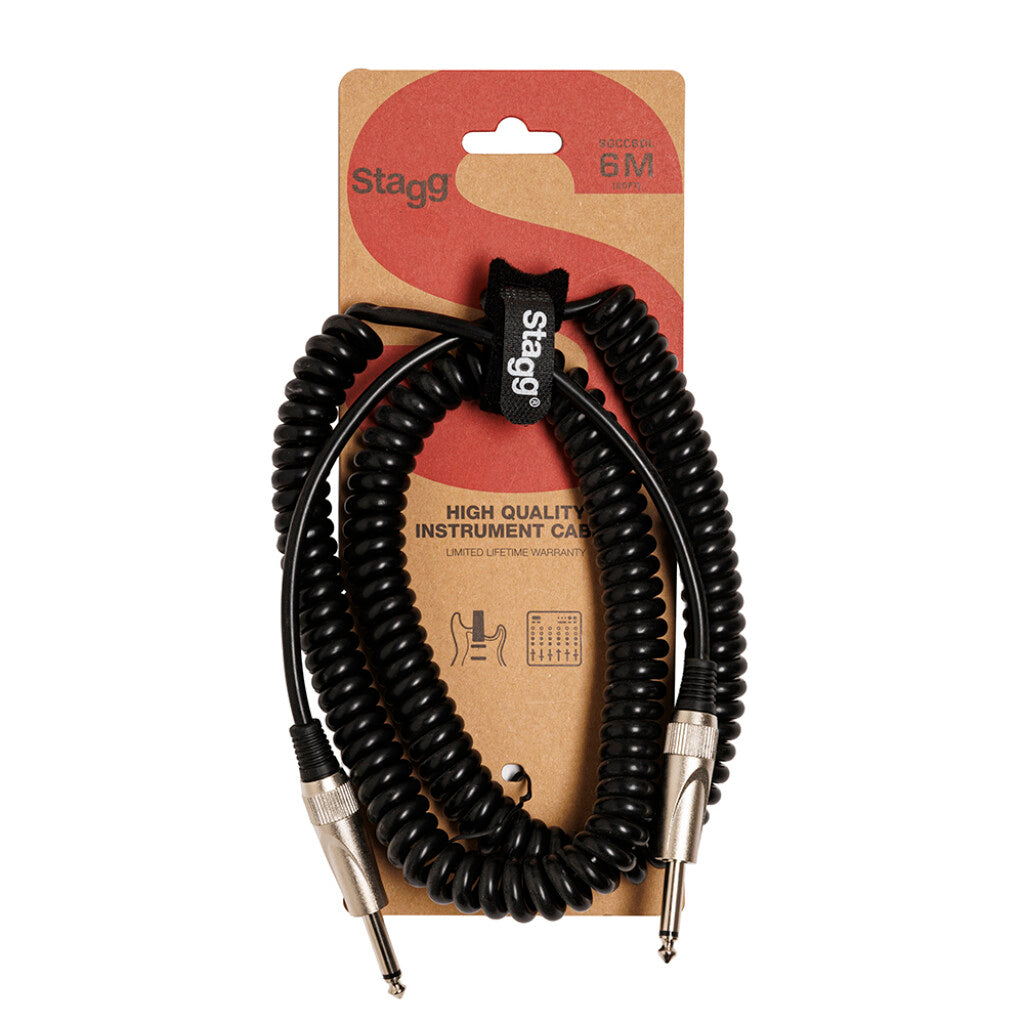 Cable Instrumento Espiral Stagg 6m - vista 8