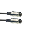 Cable MIDI Stagg 1m conectores metal