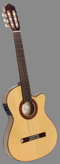 Guitarra Flamenca Electrificada Cutaway Caja Estrecha Paco Castillo 233FTE_01