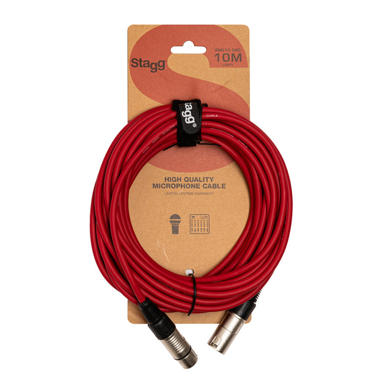 Cable Audio Stagg XLR 10m S-Series SMC10 CRD