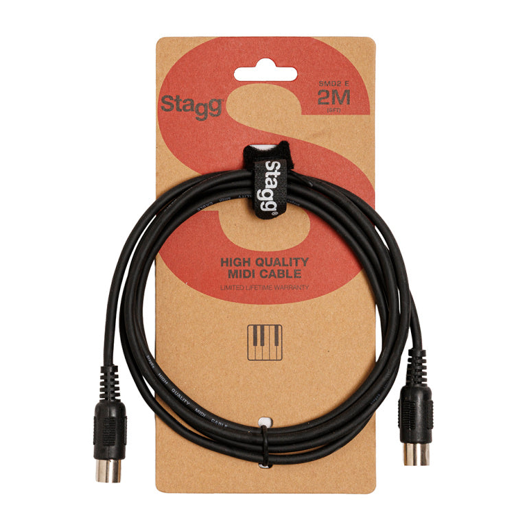 Cable MIDI Stagg MIDI 2m S-Series SMD2 E