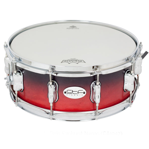 Caja Master Maple STF Classic 14x5.6" Rojo Sunburst Negro Ref. STF0810