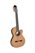 Guitarra Clasica Electrificada Cutaway Caja Estrecha Paco Castillo 235TE_01