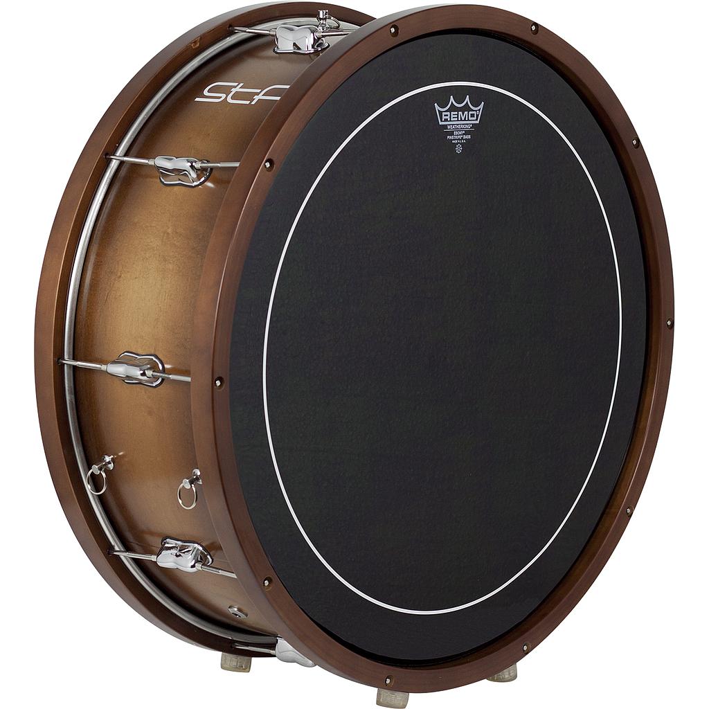 Bombo Marcha STF Classic 45x22 Cm Sunburst Nogal/negro Ref. STF2610