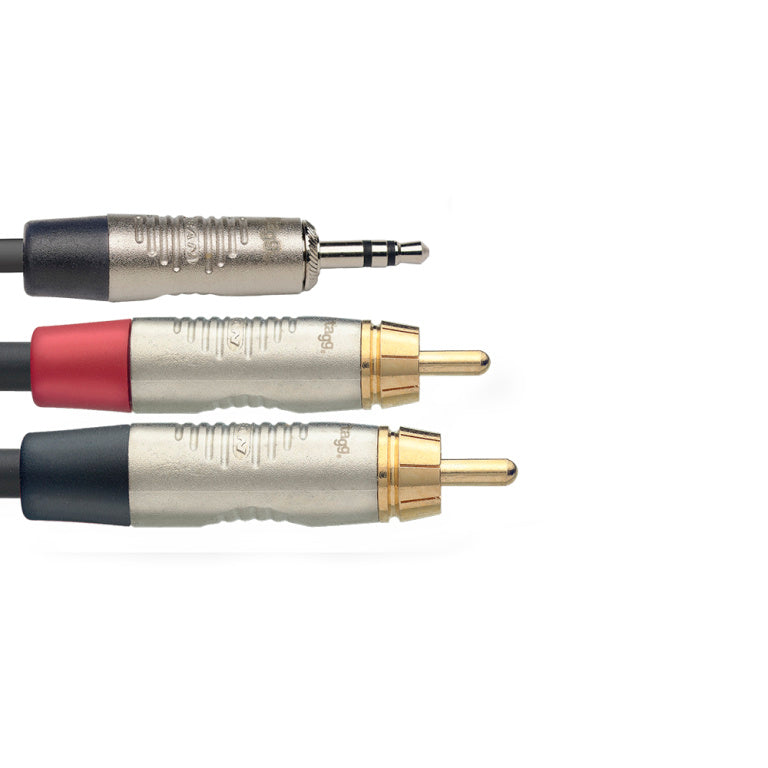 Cable Microfono Stagg RCA 6m N-Series NYC6/MPS2CMR
