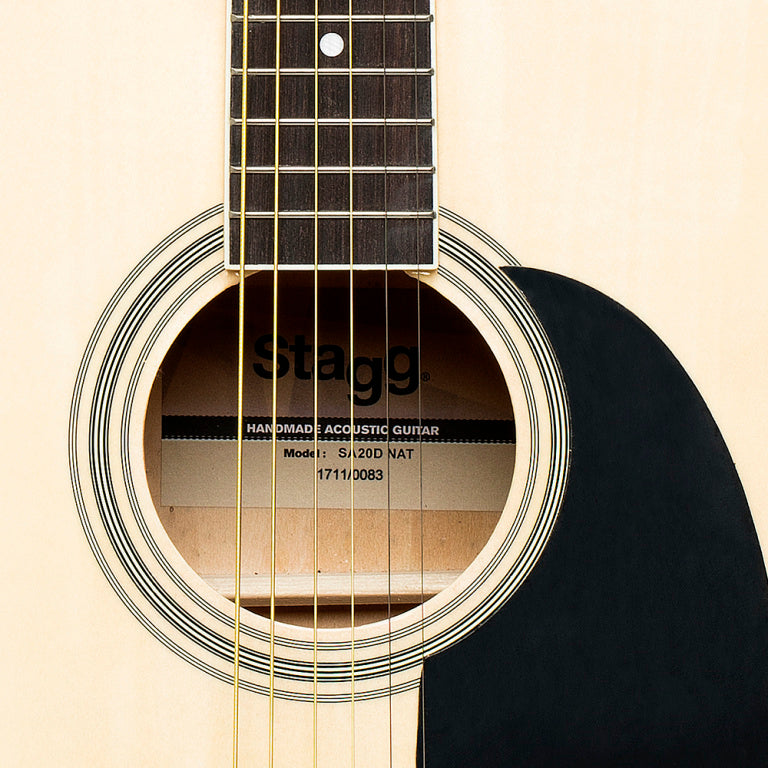 Guitarra Acustica Stagg SA20D Dreadnought Natural_04