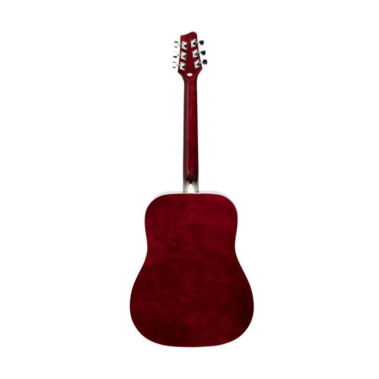 Guitarra Acustica Stagg Dreadnought Sunburst - vista 3