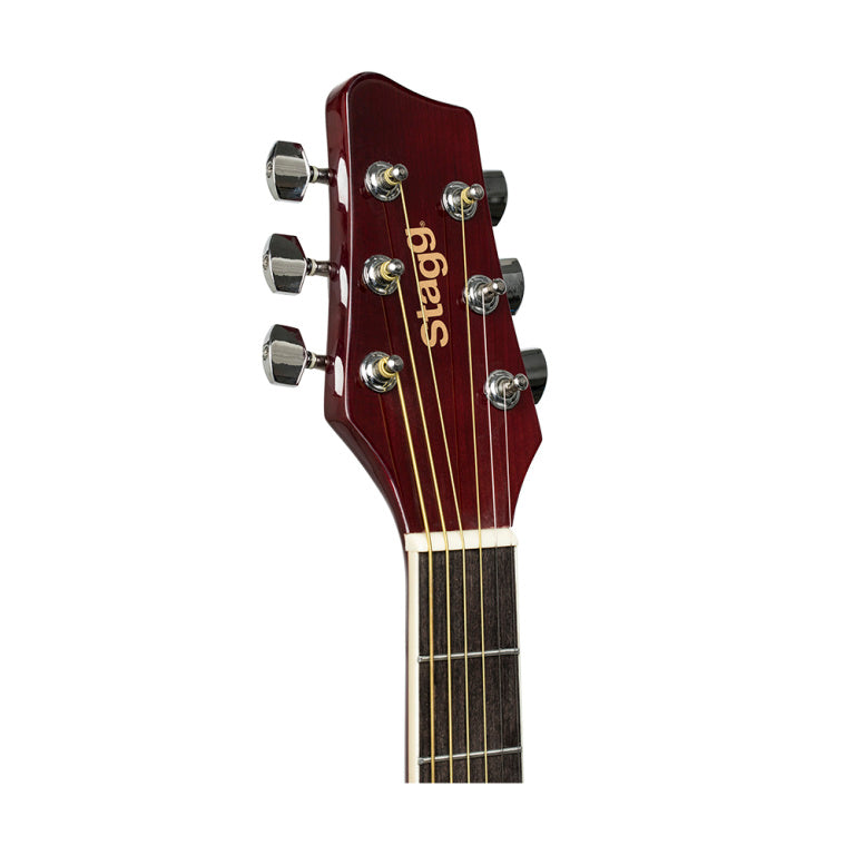 Guitarra Acustica Stagg SA20D Dreadnought Sunburst_05