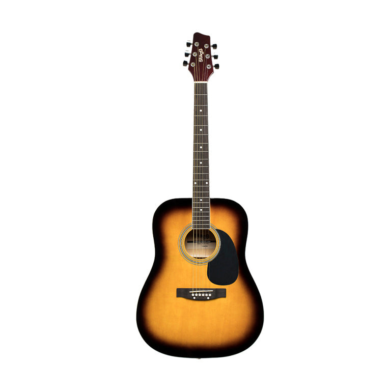 Guitarra Acustica Stagg SA20D Dreadnought Sunburst_06