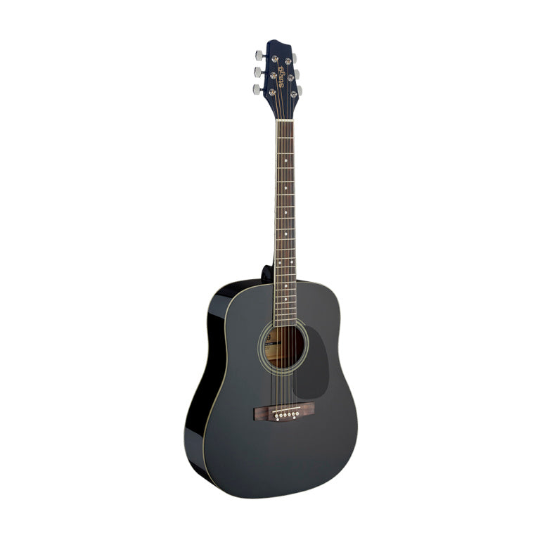 Guitarra Acustica Stagg SA20D Dreadnought Negra_02