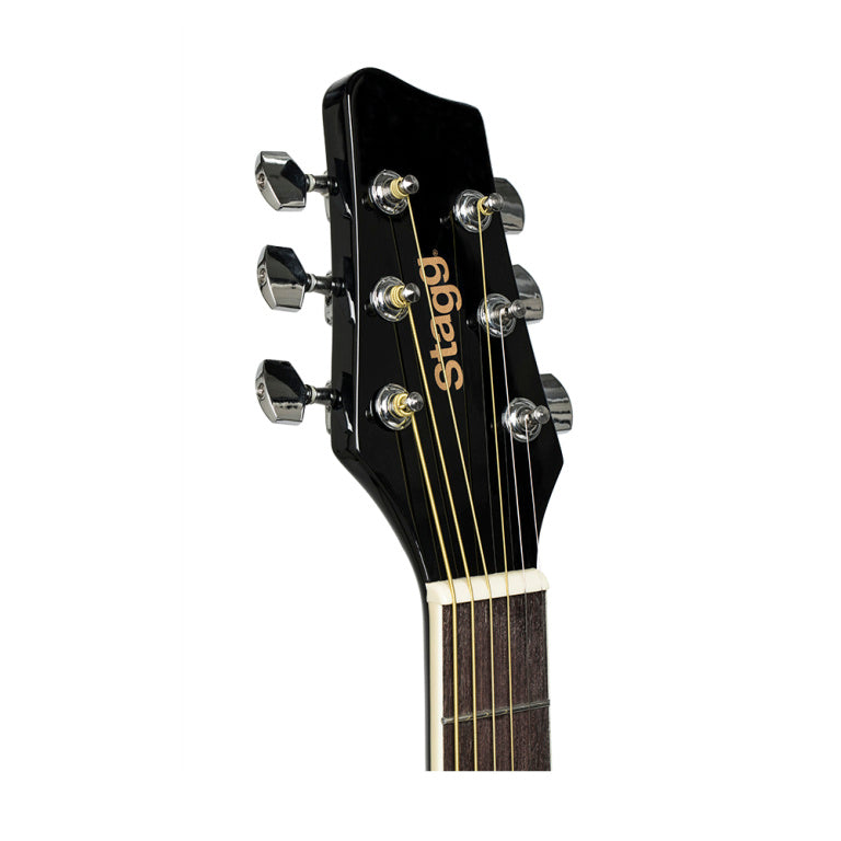 Guitarra Acustica Stagg SA20D Dreadnought Negra_05