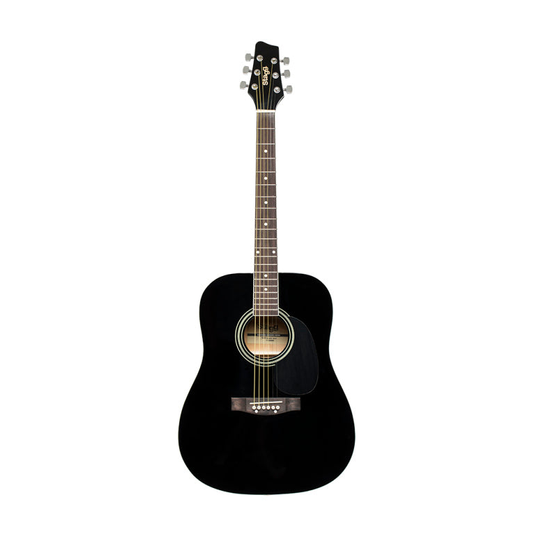 Guitarra Acustica Stagg SA20D Dreadnought Negra_06