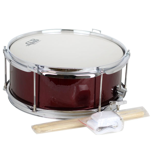 Caja Infantil DB Percussion 12x5 6 Div Abedul Bordonera Tornillo Rojo Vino Ref. db0091
