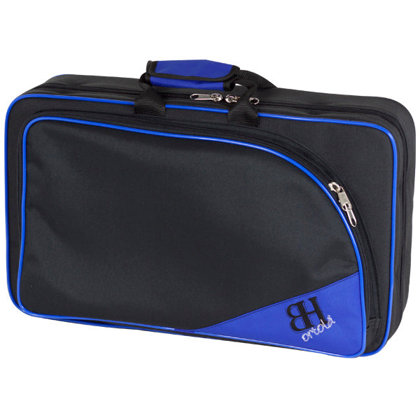 Estuche Dos Clarinetes Sib+Sib Ortola Ref. HB185 Mochila Negro Vivo Azul