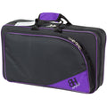 Estuche Dos Clarinetes Sib+Sib Ortola Ref. HB185 Mochila Negro Vivo Morado