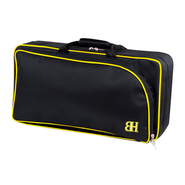 Estuche Dos Clarinetes Sib+Sib Ortola Ref. HB185 Mochila Negro Vivo Amarillo
