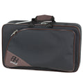 Estuche Dos Clarinetes Sib+Mib Ortola Ref. HB179 Mochila Negro Vivo Marron