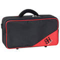 Estuche Clarinete Mib Requinto Ortola Ref. HB183 CB Negro Vivo Rojo