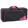 Estuche Gaita HB400 Mochila Ortola Negro Vivo Fucsia