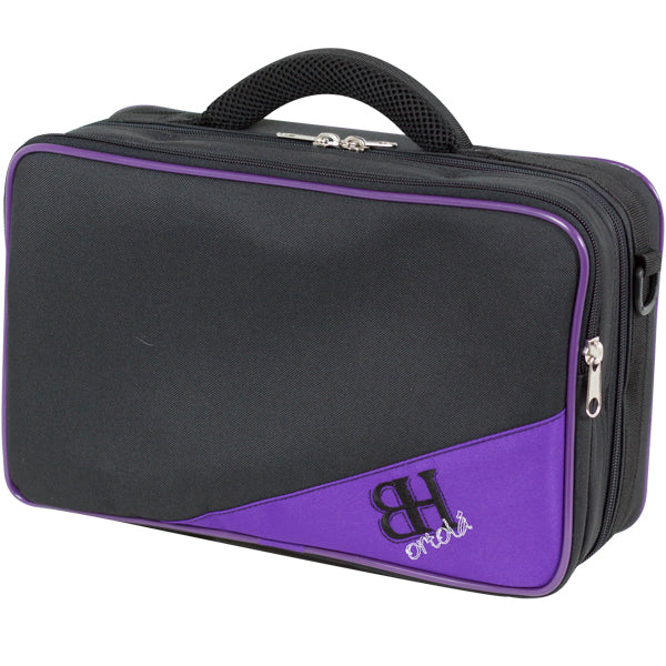 Estuche Oboe HB189 Mochila Ortola Negro Vivo Morado