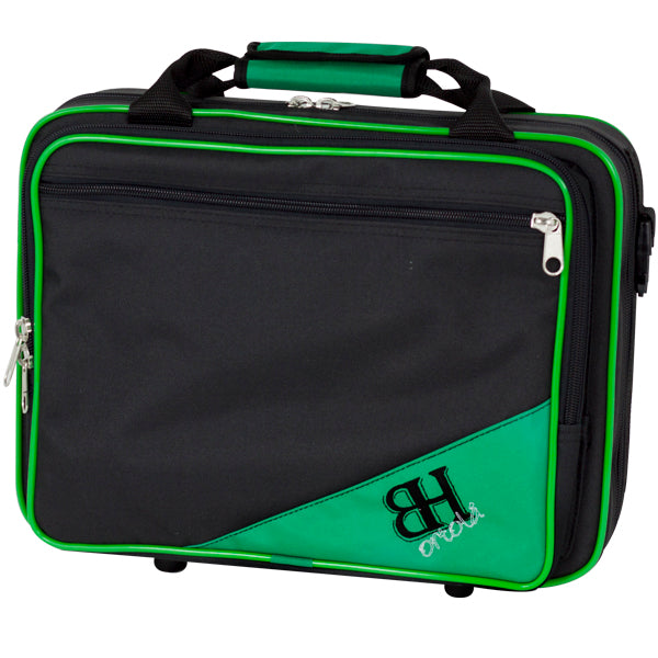Estuche Oboe HB196 Mochila Ortola Negro Vivo Verde