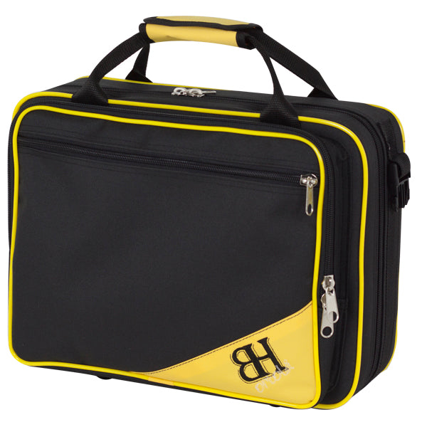 Estuche Oboe HB196 Mochila Ortola Negro Vivo Amarillo