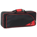 Estuche Saxo Alto HB112 Mochila Ortola Negro Vivo Rojo