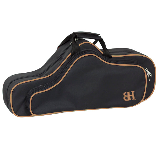 Estuche Saxo Alto HB113 Forma Ortola Negro Vivo Marron