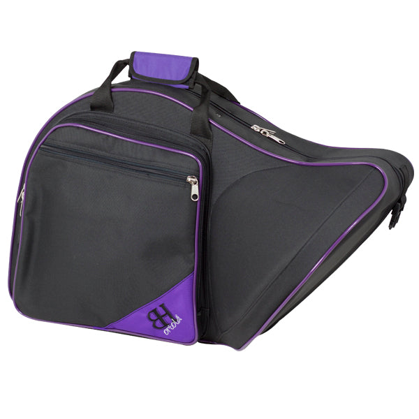 Estuche Trompa Fija HB177 Ortola Negro Vivo Morado