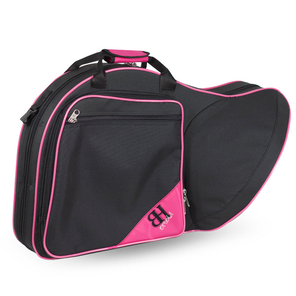 Estuche Trompa Fija HB177 Ortola Negro Vivo Fucsia