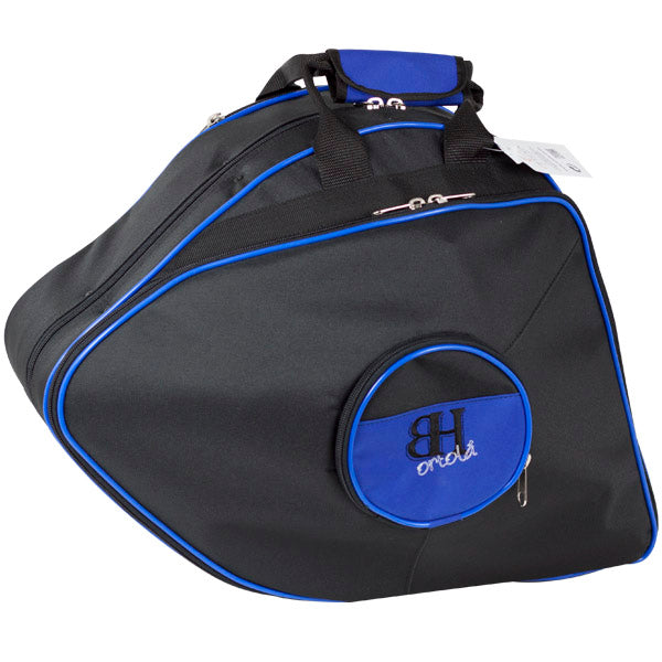 Estuche Trompa Desmontable HB176 Ortola Negro Vivo Azul