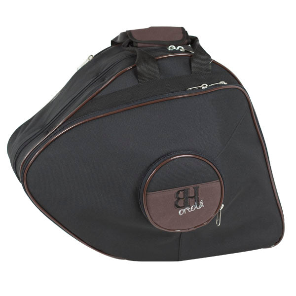 Estuche Trompa Desmontable HB176 Ortola Negro Vivo Marron