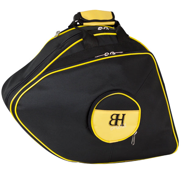 Estuche Trompa Desmontable HB176 Ortola Negro Vivo Amarillo