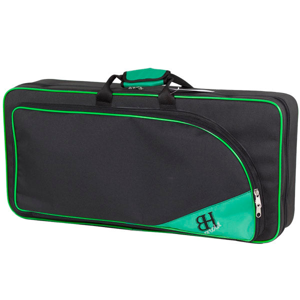 Estuche Trompeta HB102 Mochila Ortola Negro Vivo Verde