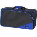 Estuche Trompeta HB102 Mochila Ortola Negro Vivo Azul